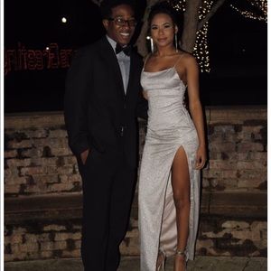 Silver dress